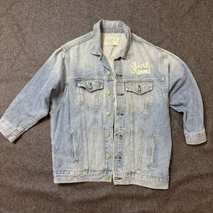 Girl Gang Denim Jacket Georgia - Size Medium